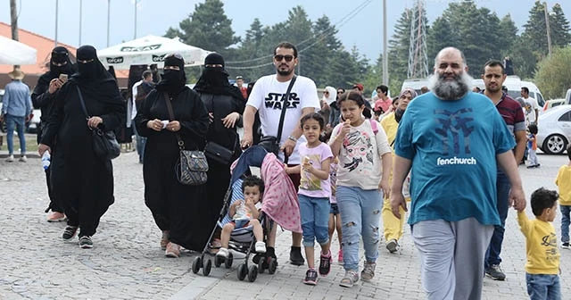 Araplar Uludağ&#039;a akın etti