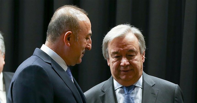 Bakan Çavuşoğlu, BM Genel Sekreteri Guterres ile telefonda görüştü