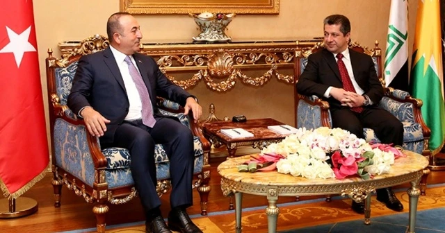 Bakan Çavuşoğlu, Mesrur Barzani ile telefonla görüştü