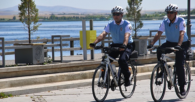Başkentte bisikletli polis dönemi