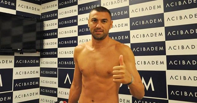 Burak Yılmaz sağlık kontrolünden geçti