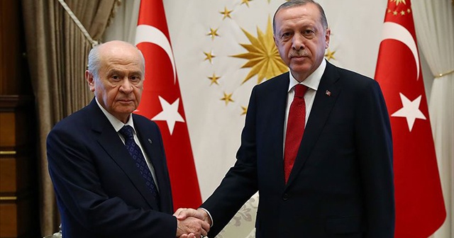 Cumhurbaşkanı Erdoğan, Devlet Bahçeli görüşmesi sona erdi!