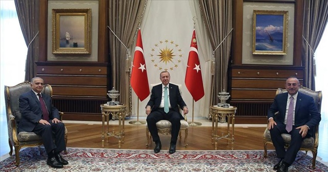 Cumhurbaşkanı Erdoğan, Iraklı üst düzey heyeti kabul etti