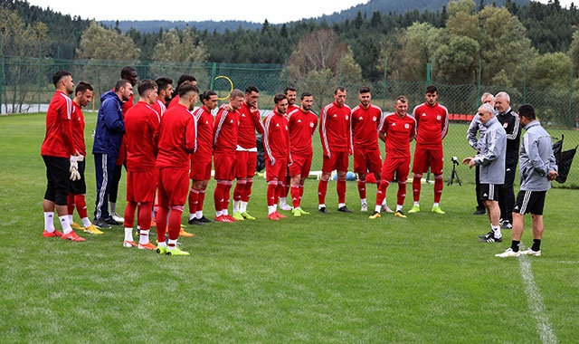 D.G.Sivasspor kamp çalışmalarına devam ediyor