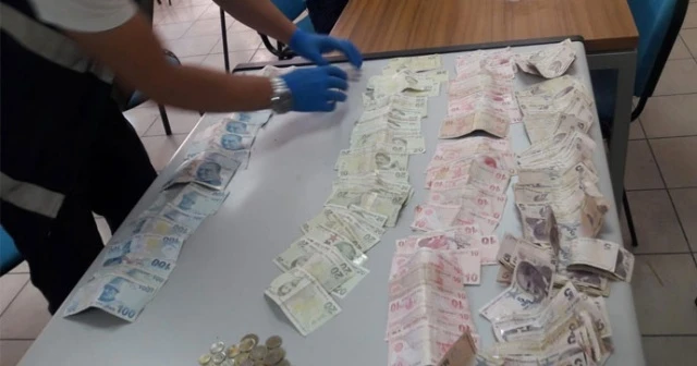 Dilenciden çıkan para ‘bu kadar da olmaz’ dedirtti