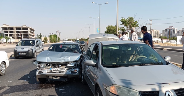 Diyarbakır'da trafik kazası: 1 yaralı