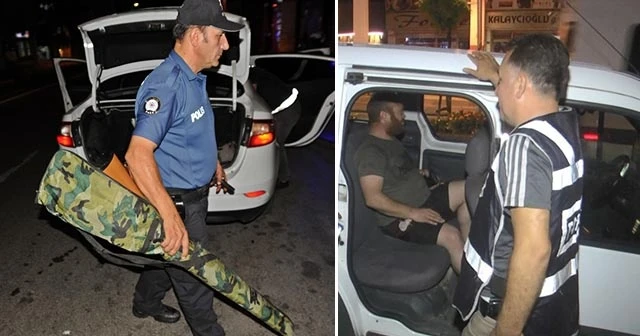 Düğüne mi yoksa savaşa mı gittiğini kimse anlayamadı