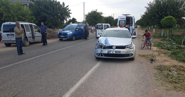 Elbeyli ilçesinde kaza: 2 yaralı