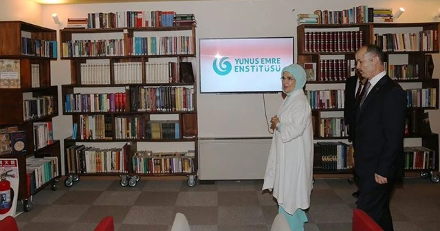 Emine Erdoğan'dan Tokyo Yunus Emre Enstitüsüne ziyaret
