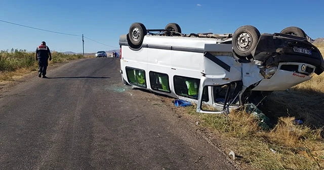 Erzincan&#039;da düğün yolunda kaza: 12 yaralı