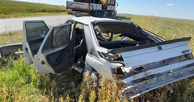 Eskişehir&#039;de trafik kazası: 1 ölü, 2 yaralı