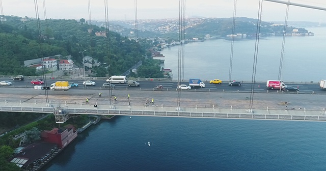 FSM Köprüsü&#039;ndeki çalışmalar devam ediyor!