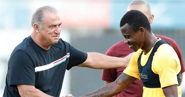 Galatasaray'da Seri takımla idmana çıktı