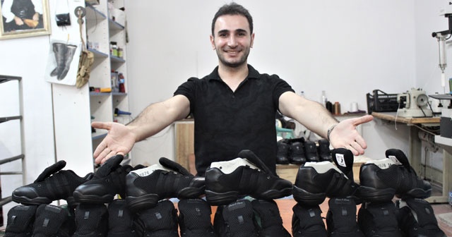 Genç girişimci yüzde yüz yerli dans ayakkabısı üretti