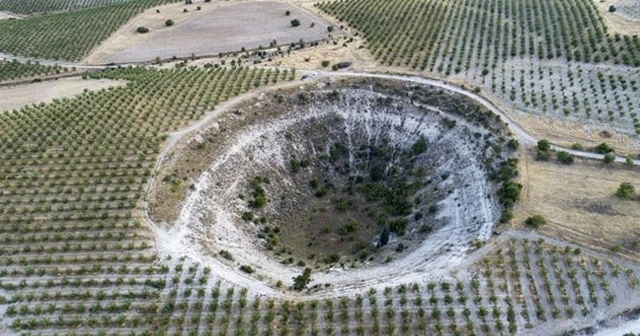Halk arasında 'kup' adı verilen ve meteor düştüğüne inanılan çukur araştırılacak