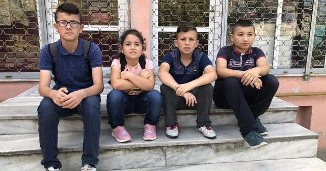 Kur’an kursuna giden çocuklara gaspçı dehşeti