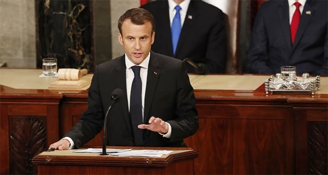 Macron'dan Ruhani'ye diyalog sözü