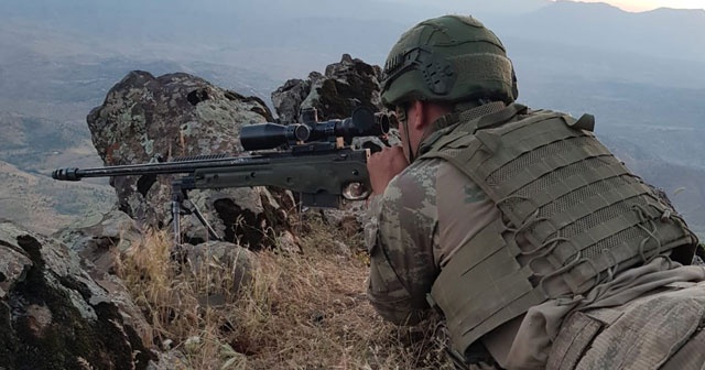 MSB: PKK’ya ait sığınak ve barınaklar imha edildi