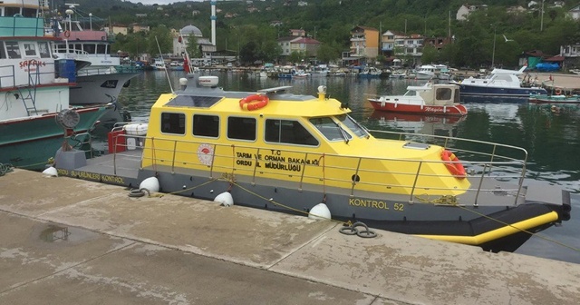 Ordu’da su ürünleri kontrol gemisi denetime başladı