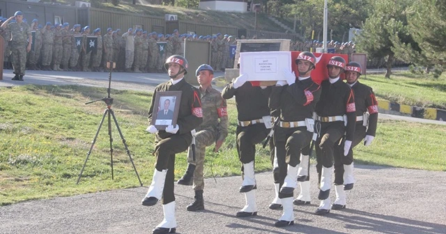 Pençe Harekatı’nda şehit düşen asker törenle memleketine uğurlandı