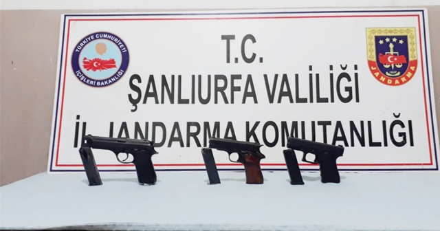 Şanlıurfa&#039;da silah kaçaklığı operasyonu