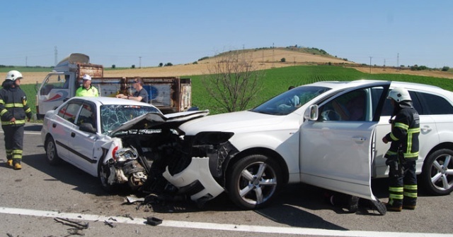 Tekirdağ’da zincirleme kaza: 6 yaralı