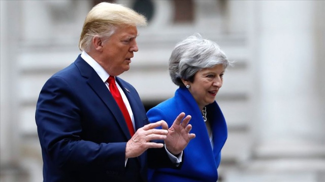 Trump, İngiltere Başbakanı May ile telefonda görüştü