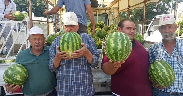 Ödemiş karpuzunun tadı var, alıcısı yok