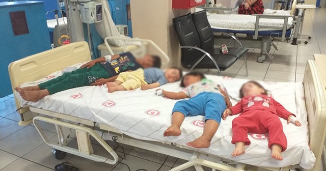 Yoğurttan zehirlenen 4 kardeş hastaneye kaldırıldı