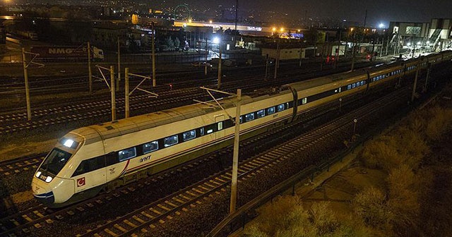 Yüksek Hızlı Tren hattının sefer saatleri değişiyor