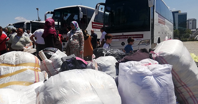 117 Suriyeli ülkesine kesin dönüş yaptı