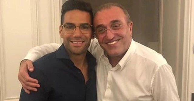 Abdurrahim Albayrak ve Falcao&#039;dan birlikte fotoğraf!