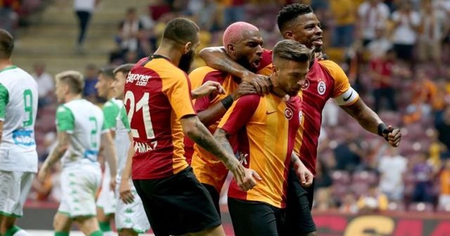 Aslantepe&#039;de Galatasaray rüzgarı