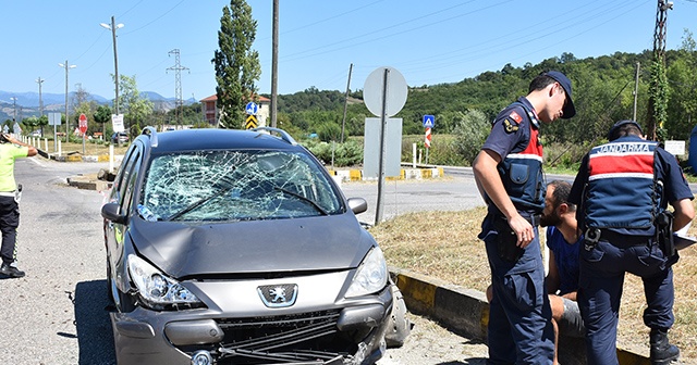 Bartın&#039;da trafik kazası: 3&#039;ü çocuk, 5 yaralı