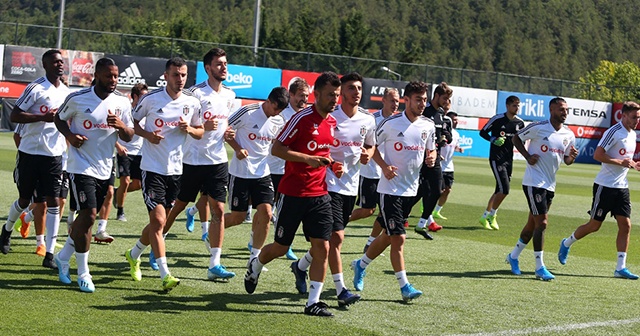 Beşiktaş kondisyon ve taktik çalıştı