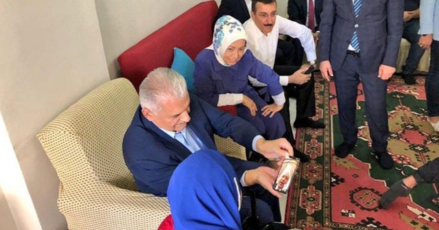 Binali Yıldırım Malatya&#039;da Katı ailesini ziyaret etti