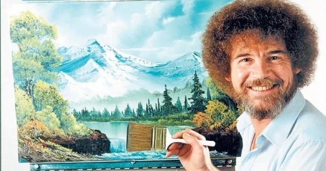 Bob Ross’un tabloları SmIthsonIan’dan çıktı