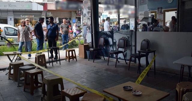 Çay içerken öldürüldü
