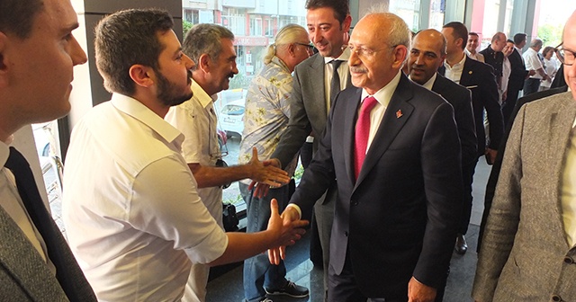 CHP Genel Başkanı Kılıçdaroğlu Bandırma'da