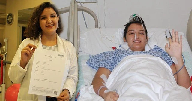 Çocukluğu hastanede geçmişti, artık bir sağlık neferi