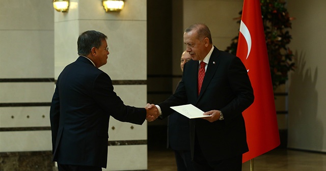 Cumhurbaşkanı Erdoğan, ABD Büyükelçisini kabul etti