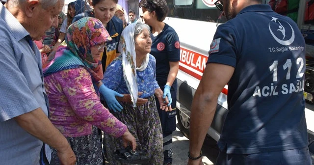 Evi gözlerinin önünde küle döndü! Gözyaşlarını tutamadı