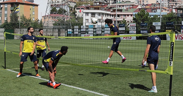 Fenerbahçe’de Trabzonspor maçı hazırlıklarını sürdürdü