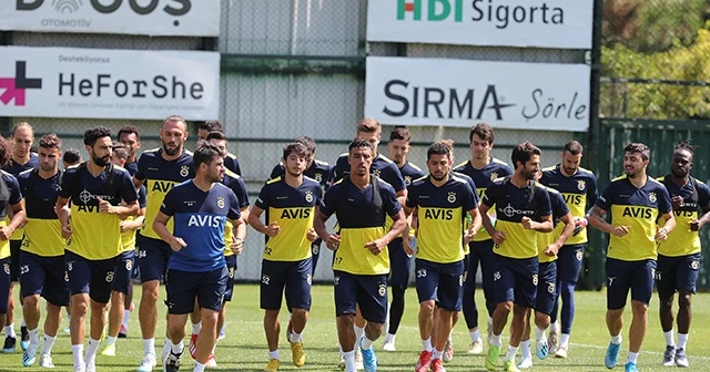 Fenerbahçe taktik çalıştı