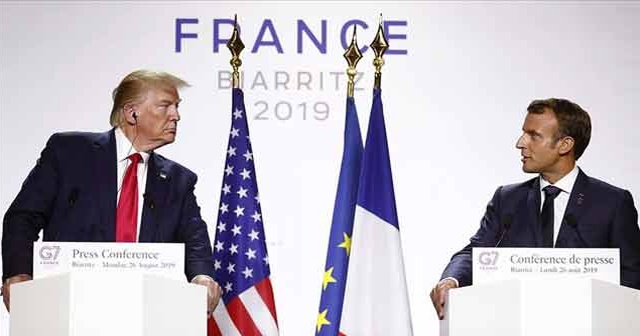 Fransa Cumhurbaşkanı Macron: Trump ile Ruhani&#039;nin görüşebilmesi için şartları oluşturduk