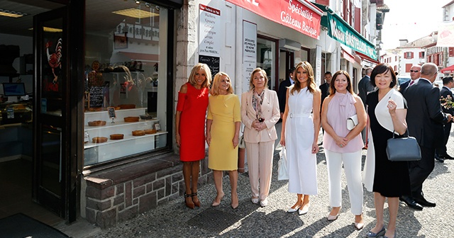 G7’nin sefasını First Lady&#039;ler sürüyor