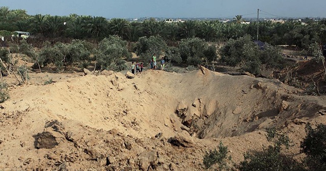 İsrail&#039;den Gazze&#039;ye hava saldırısı