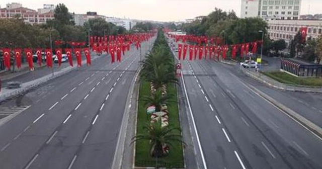 İstanbul&#039;da bu yollar trafiğe kapatılacak!