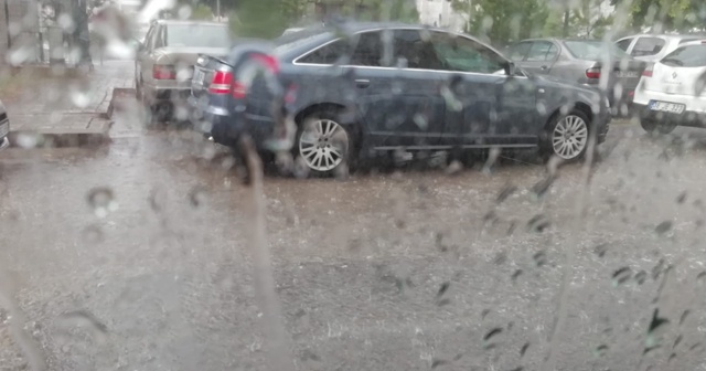 Kayseri&#039;de yağmur etkili oldu