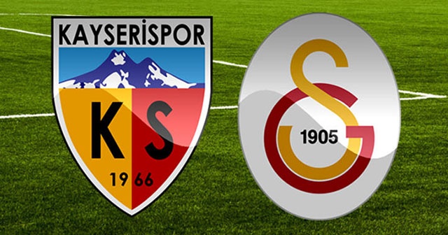 Kayserispor-Galatasaray maçının 11&#039;leri belli oldu!